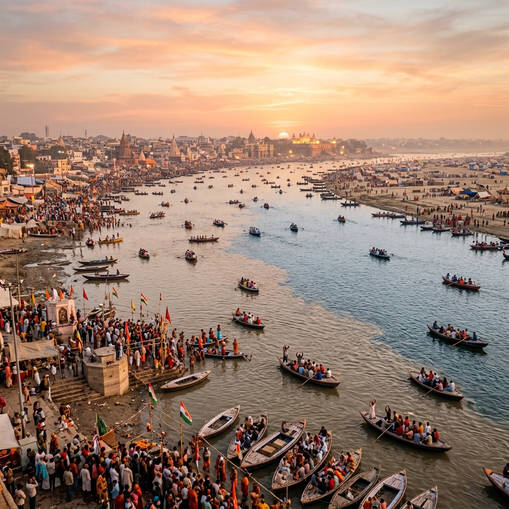Prayagraj Triveni Sangam Tour