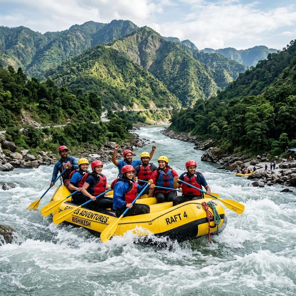 Rishikesh Yoga & Rafting Retreat